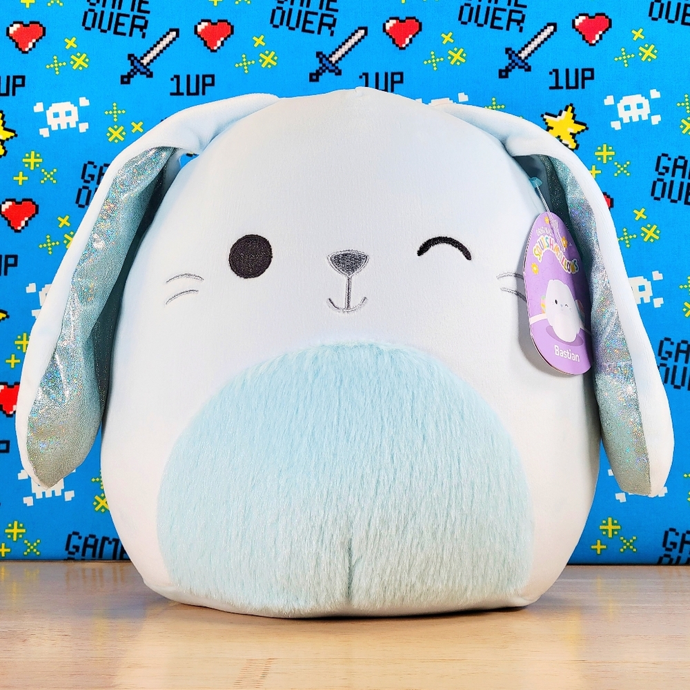 Squishmallow Bastian the Bunny 11" UltraSoft Easter Holiday Toy Plush NWT